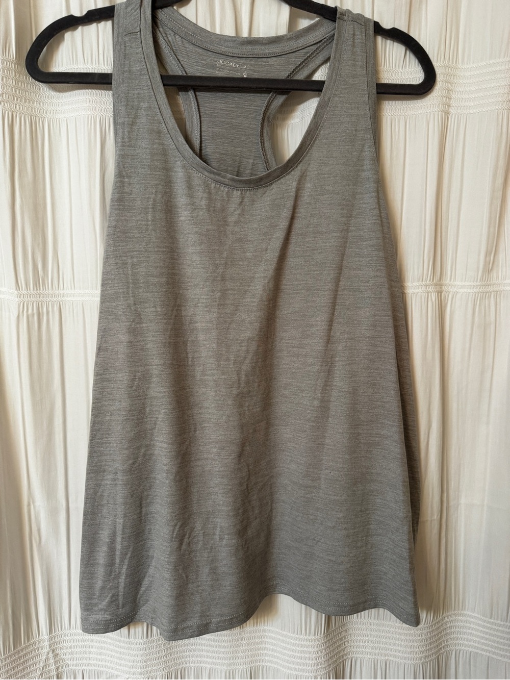 Jockey Heather Gray Racerback Tank